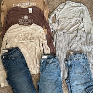 Girls abercrombie size 11/12 lot! Price is for all!